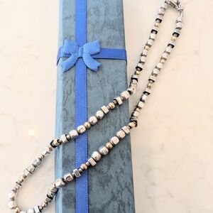 Silpada Retired Mixed-Metal Beaded Necklace (15") - CB